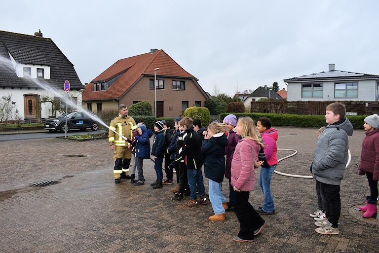 Einsatz bei der Freiwilligen Feuerwehr Harpstedt